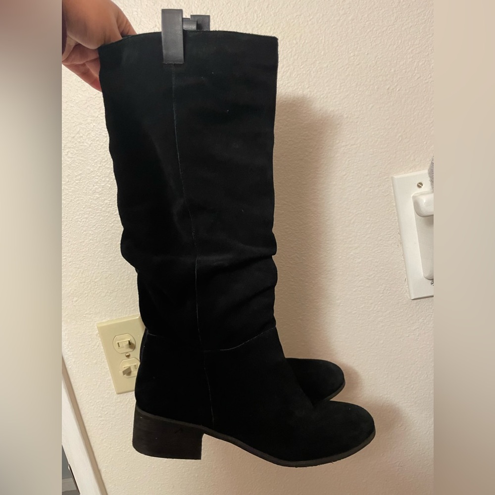 Genuine Leather Upper Suede Boots